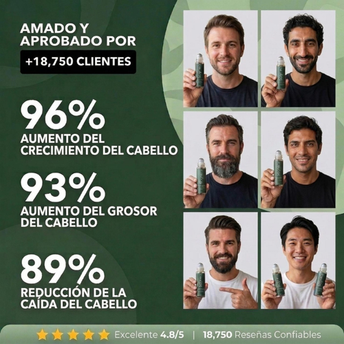 Solynexa - Sérum Roll-On para el Crecimiento del Cabello